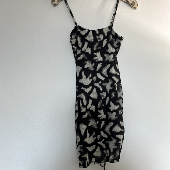 TOPSHOP Bodycon Ruched Minidress Size 2 - Picture 5 of 6